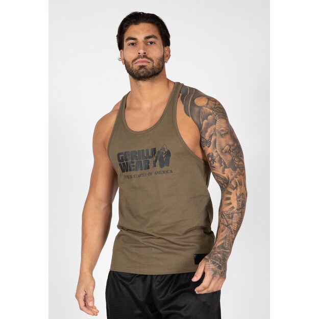 Gorilla Wear Classic Tank Top ARMY GREEN