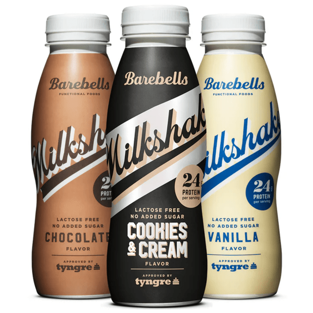 Barebells Milkshake 330 ml  - pieno baltymų kokteilis be laktozės
