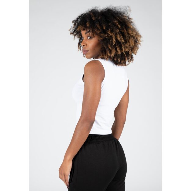 Gorilla Wear Livonia Crop Top - White