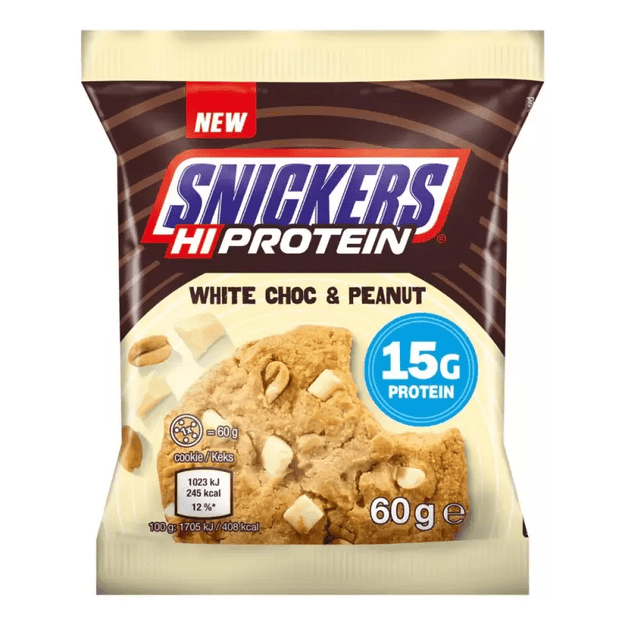 Snickers Hi Protein Whiten Choc Peanut 60 gr