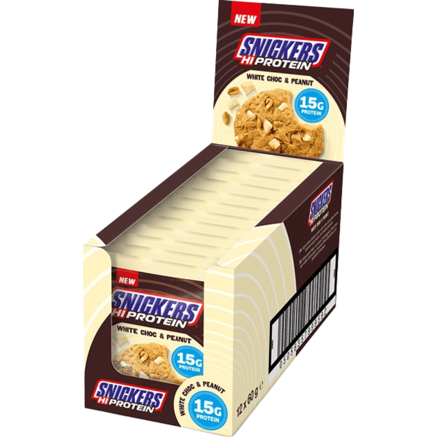 Snickers Hi Protein Whiten Choc Peanut 60 gr