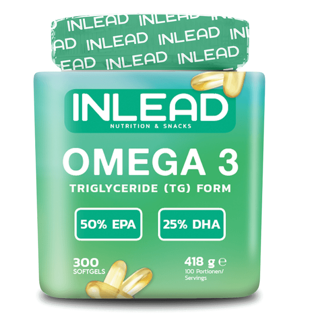 Inlead Omega-3 300 kaps 75% koncentracija