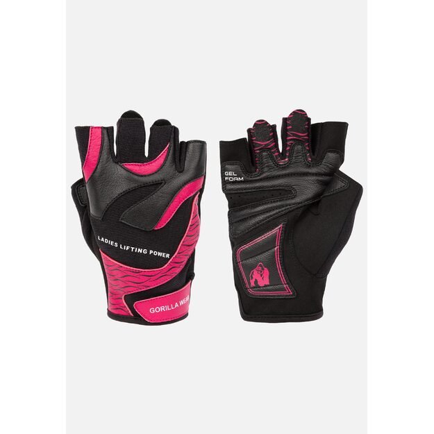 Gorilla Wear Women's Fitness Gloves 2.0 - Black/Pink