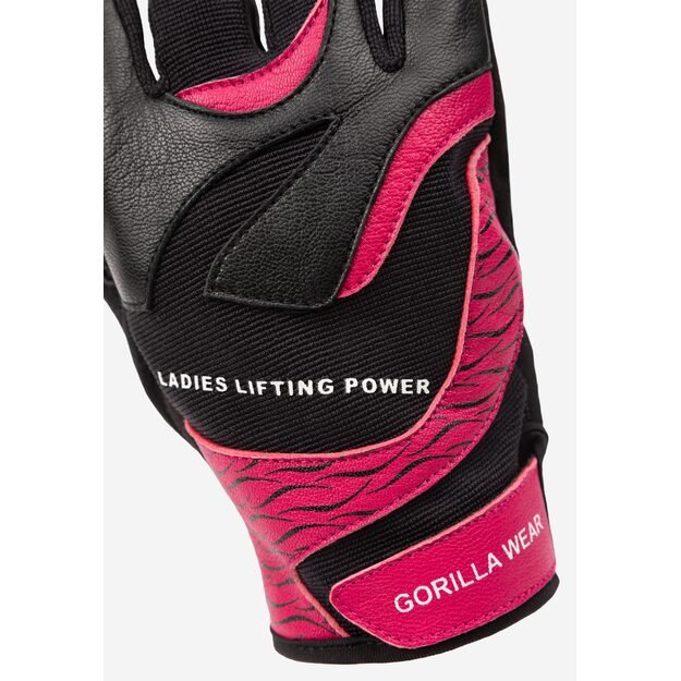 Gorilla Wear Women's Fitness Gloves 2.0 - Black/Pink