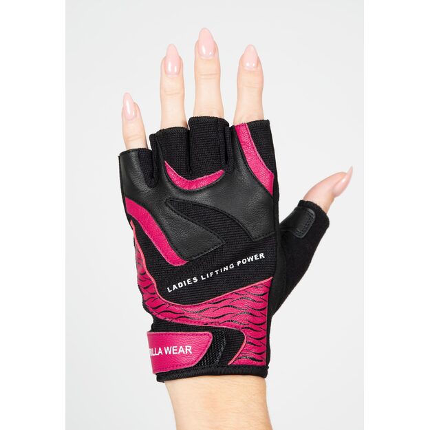 Gorilla Wear Women's Fitness Gloves 2.0 - Black/Pink