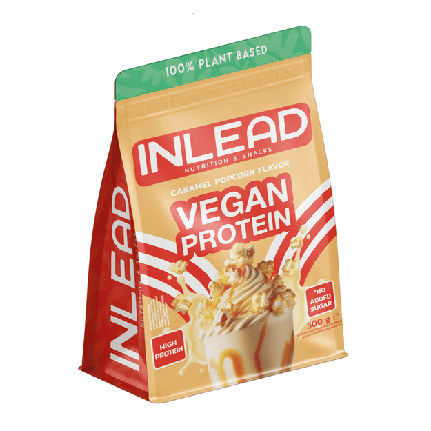 Inlead Vegan Protein 500g Caramel Popcorn