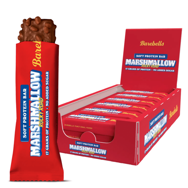Barebells Protein Bar 55g x12 vnt Marshmallow Rocky Road