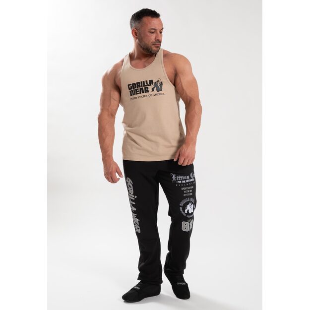 Gorilla Wear Classic Tank Top Light Brown