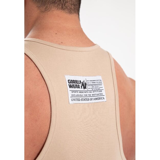 Gorilla Wear Classic Tank Top Light Brown