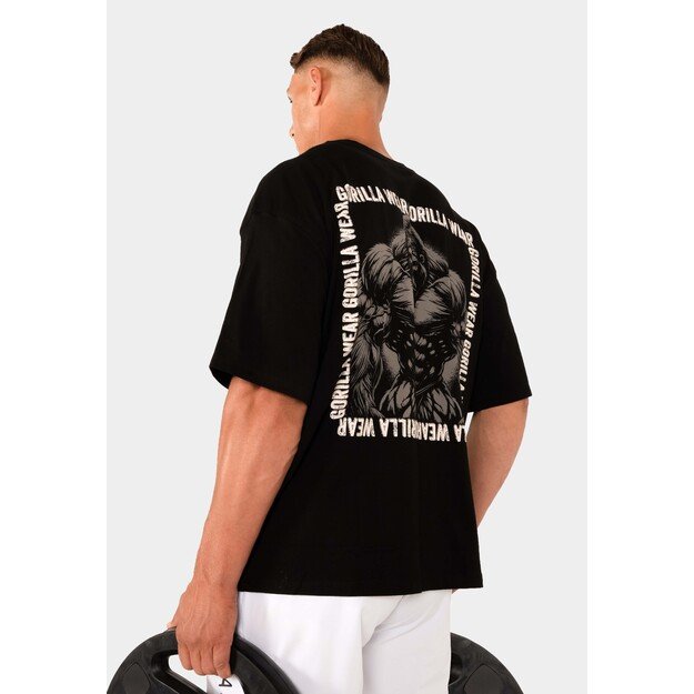 Gorilla Wear Philip Oversized T-Shirt - Black