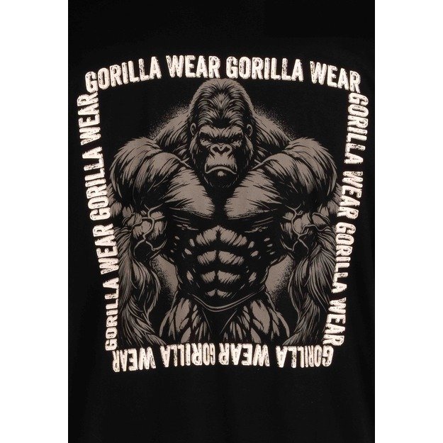 Gorilla Wear Philip Oversized T-Shirt - Black