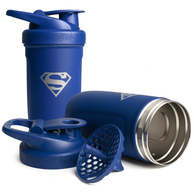 Smartshake Reforce 900 ml (metalinė) Superman Logo