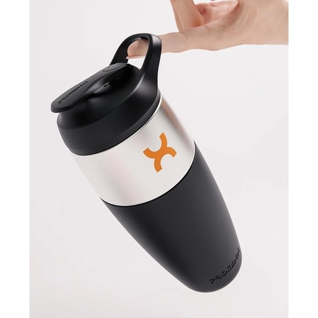 Promixx Pursuit Stainless Steel Shaker 950ml Black