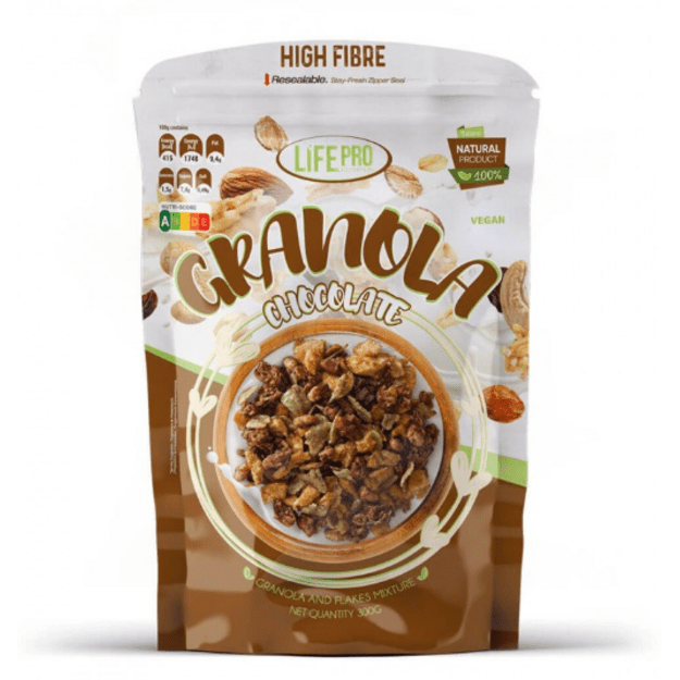 Life Pro Fit Food Granola Chocolate Vegan 300g