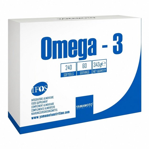 Yamamoto Nutrition Omega 3 240 kaps (ifos) 85%
