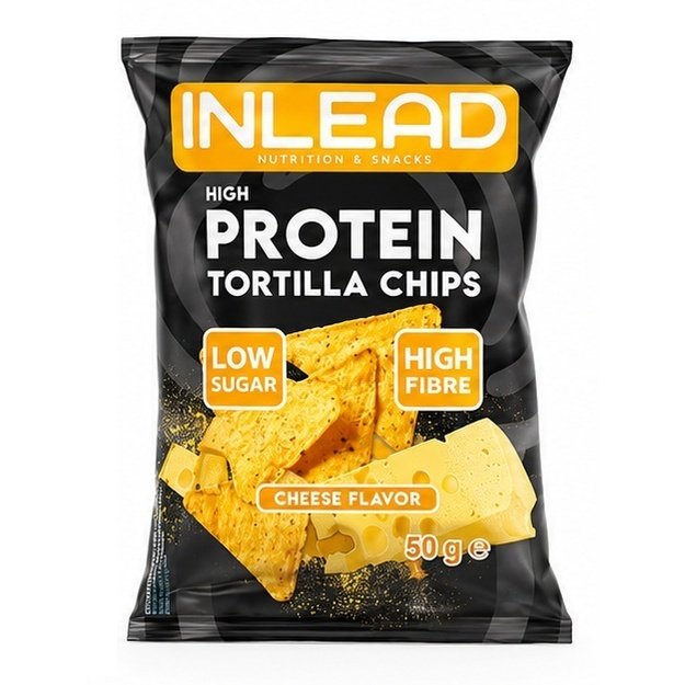 Inlead High Protein Tortilla Chips 50g Cheese