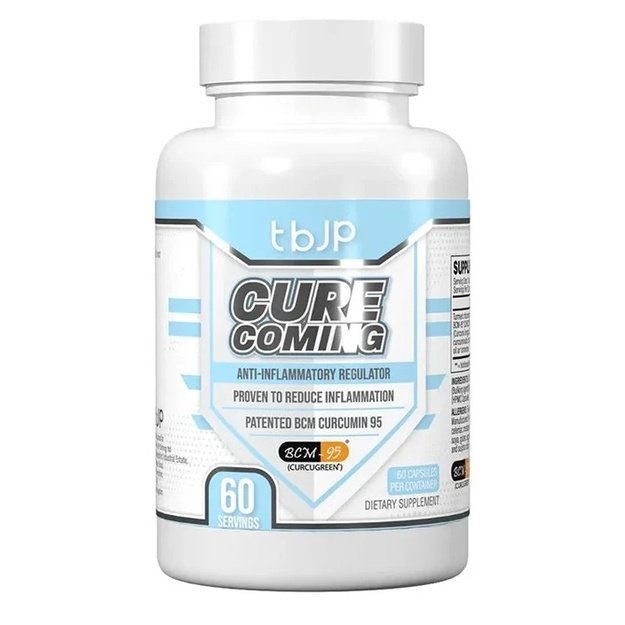Trained by JP Cure-Coming BCM-95® kurkuminas, 60 kapsulių