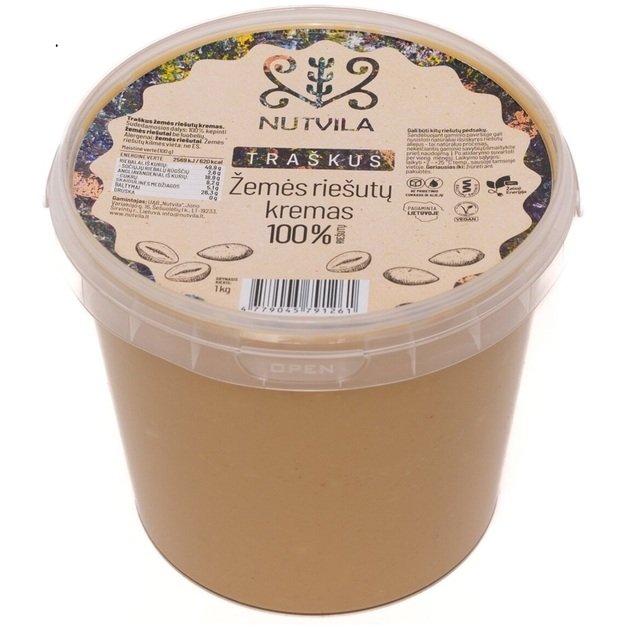 Nutvila žemės riešutų kremas 1kg