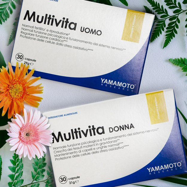 Yamamoto Multivita DONNA (vitaminai moterims) 30 kaps