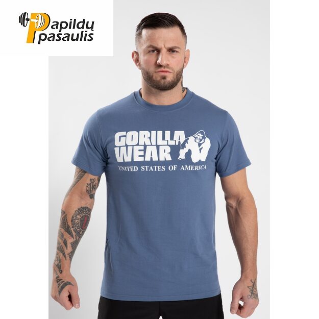 Gorilla Wear Classic T-Shirt - Coronet Blue