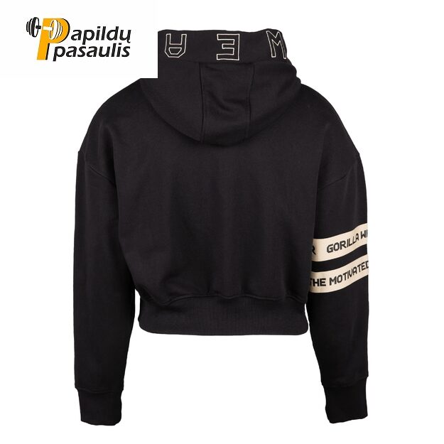 Gorilla Wear Tracey Cropped Hoodie - Black