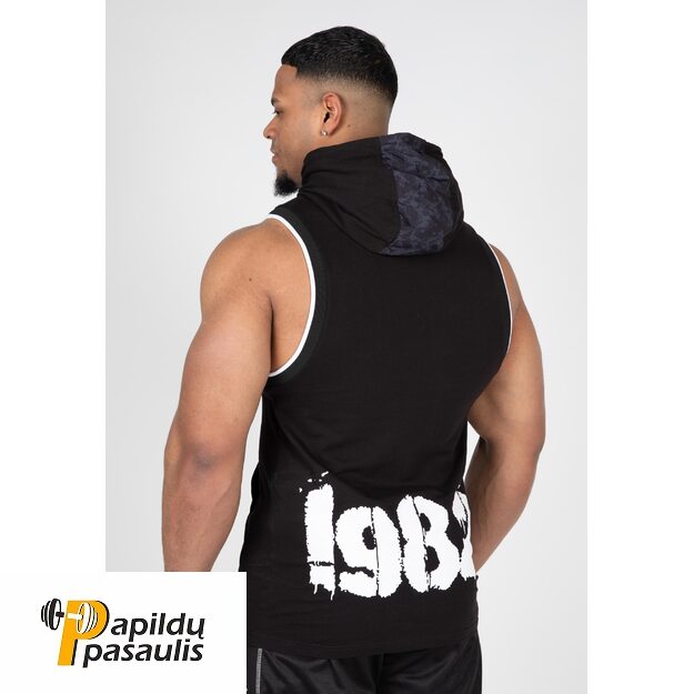 Gorilla Wear Loretto Hooded Tank Top - Black