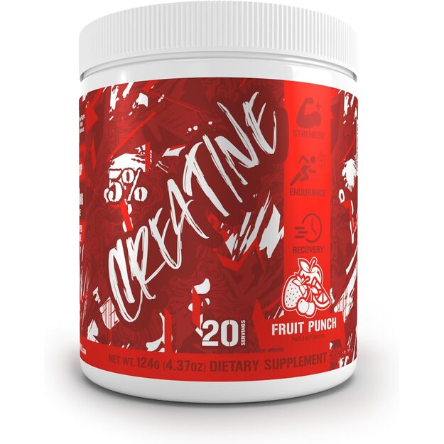 5% Nutrition Code Red Micronized Creatine 20 porc. 124gr