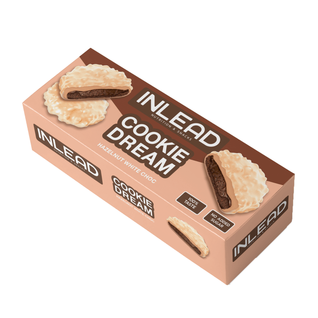 Inlead Cookie Dream Hazelnut 128 g White Choc