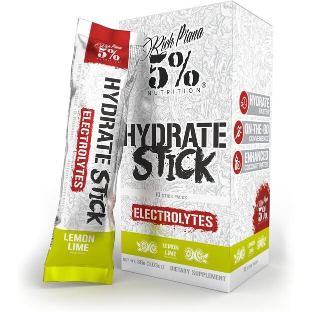 5% Nutrition Hydrate Stick Pack 10 vnt po 9 gr