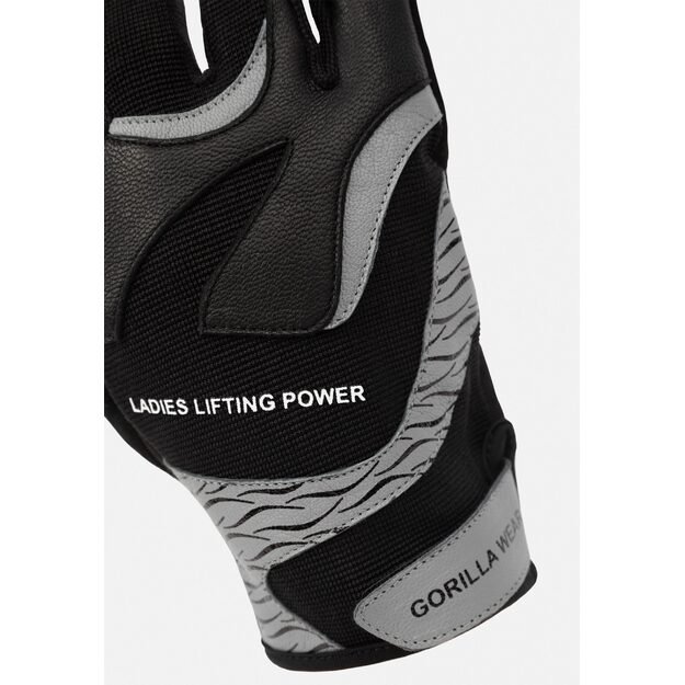 Gorilla Wear Women's Fitness Gloves 2.0 - Black/Gray