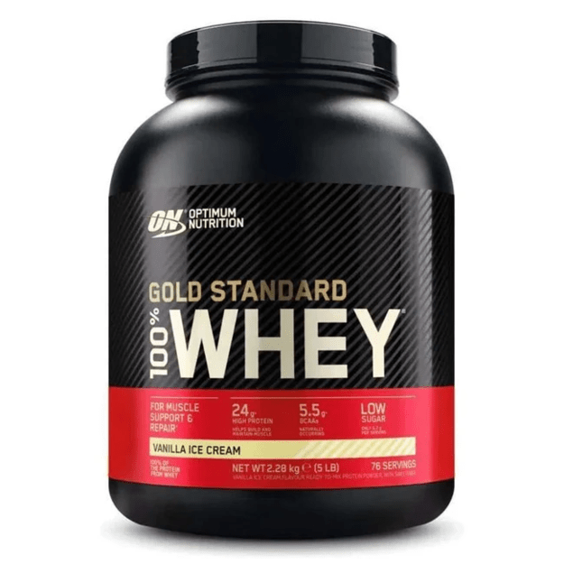 Optimum Nutrition 100% Whey Gold Standard 2270 g Vanilla Ice Cream