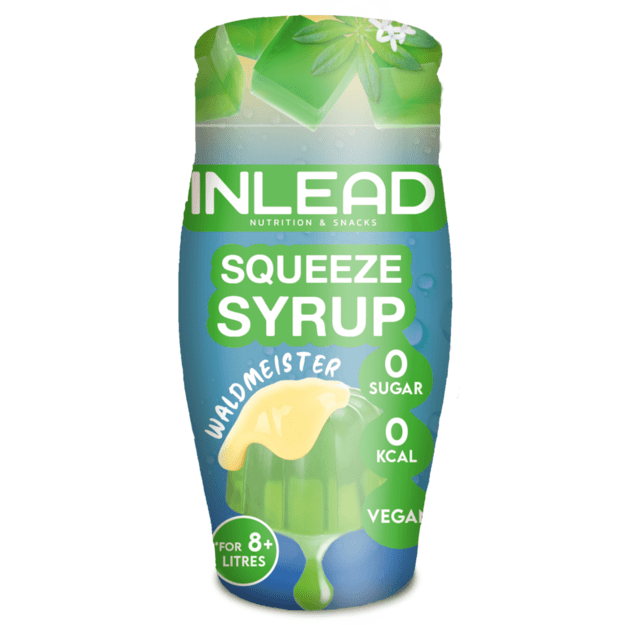 Inlead Squeeze Sirupas 65ml vandeniui paskaninti (Waldmeister)