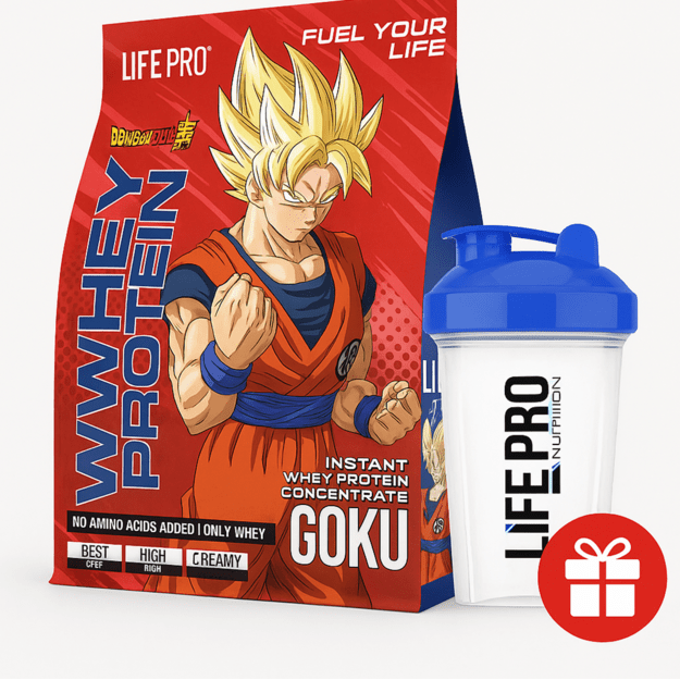 Life Pro Whey Protein Dragon Ball Super Limited Edition Goku 1.8kg  + Dovana