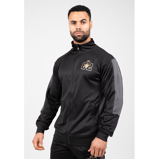 Gorilla Wear Devon Training Jacket - Black/Gray