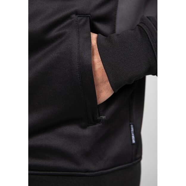 Gorilla Wear Devon Training Jacket - Black/Gray