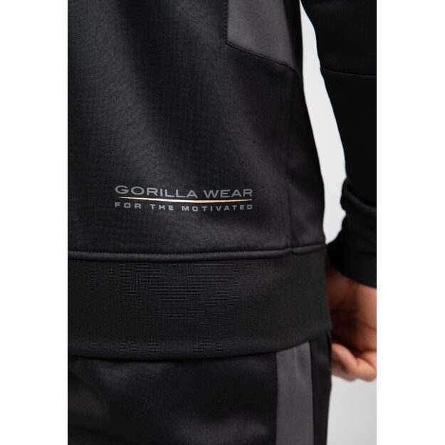 Gorilla Wear Devon Training Jacket - Black/Gray