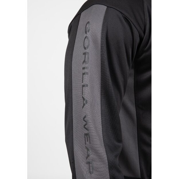 Gorilla Wear Devon Training Jacket - Black/Gray