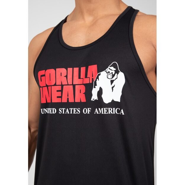 Gorilla Wear Classic Training Tank Top - Black 