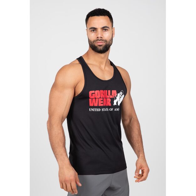 Gorilla Wear Classic Training Tank Top - Black 