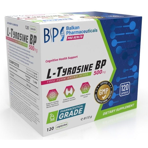 BalkanPharmaceuticals L-Tyrosine 120 kaps