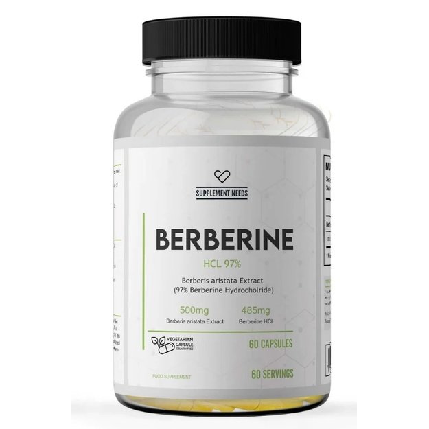 Supplement Needs Berberine 60 kaps
