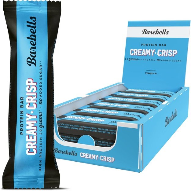 Barebells Protein Bar Creamy Crisp 55g x 12 vnt