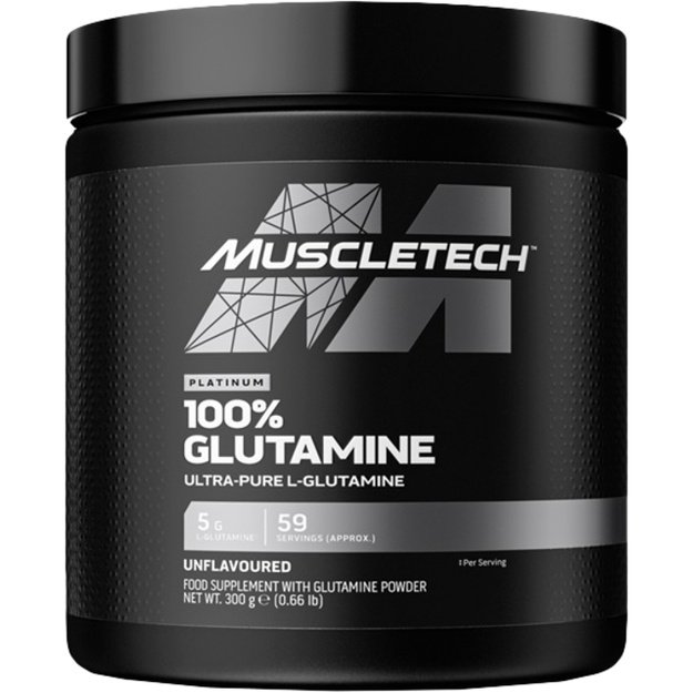 MuscleTech Platinum 100% Glutamine 300 g