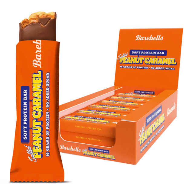 Barebells Protein Bar 55g x12 vnt  Peanut Caramel