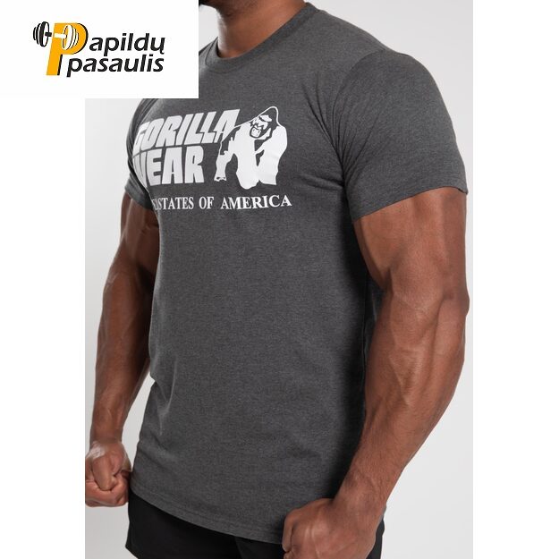 Gorilla Wear Classic T-Shirt - Dark Gray