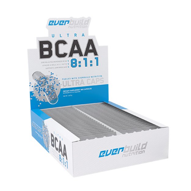  Everbuild Nutrition BCAA Ultra Caps 15 kaps x 1100 mg