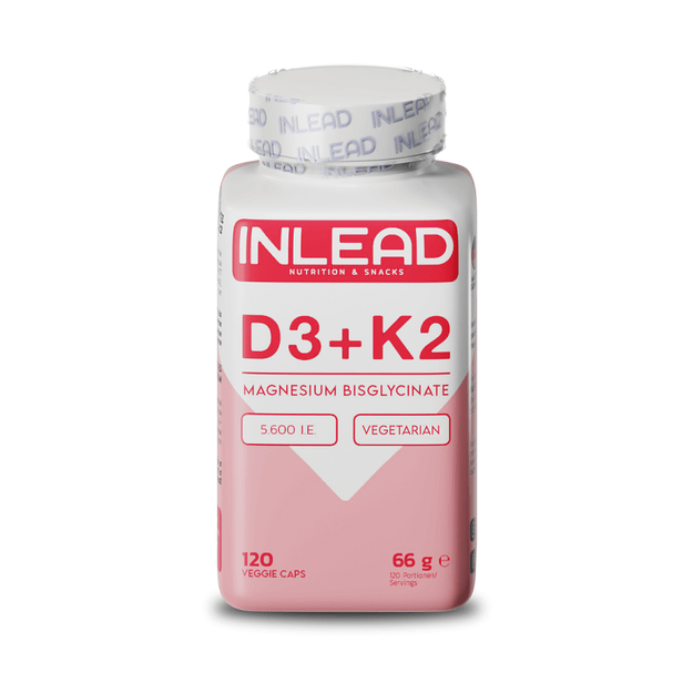 Inlead Vitamin D3 + K2 + Magnesium 120 kaps