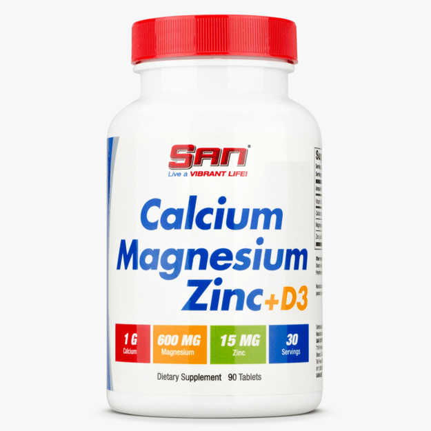 SAN Calcium Magnesnium Zinc +D3 90 Tabl.