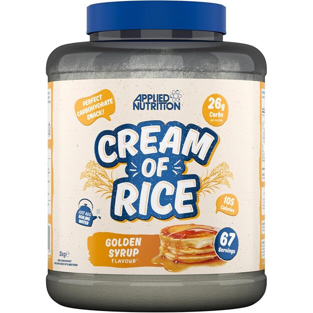Applied Nutrition Cream of Rice 2000 gr Golden Syrup
