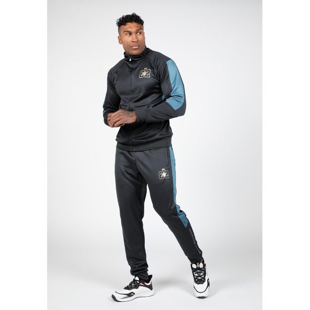 Gorilla Wear Devon Training Jacket - Gray/Blue